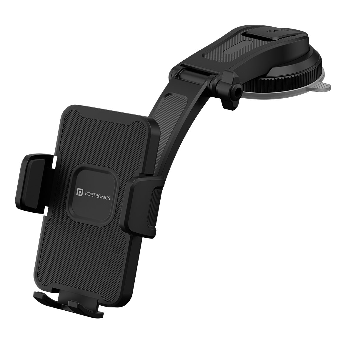 Portronics Clamp M5 360 Car Mobile Holder